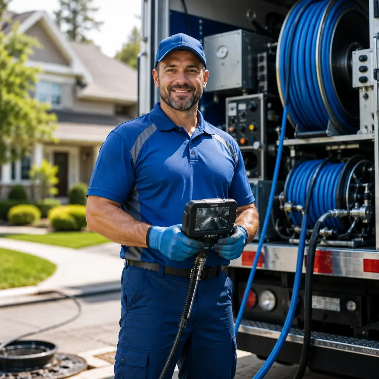 Local outdoor drain cleaning specialists in Groton, MA